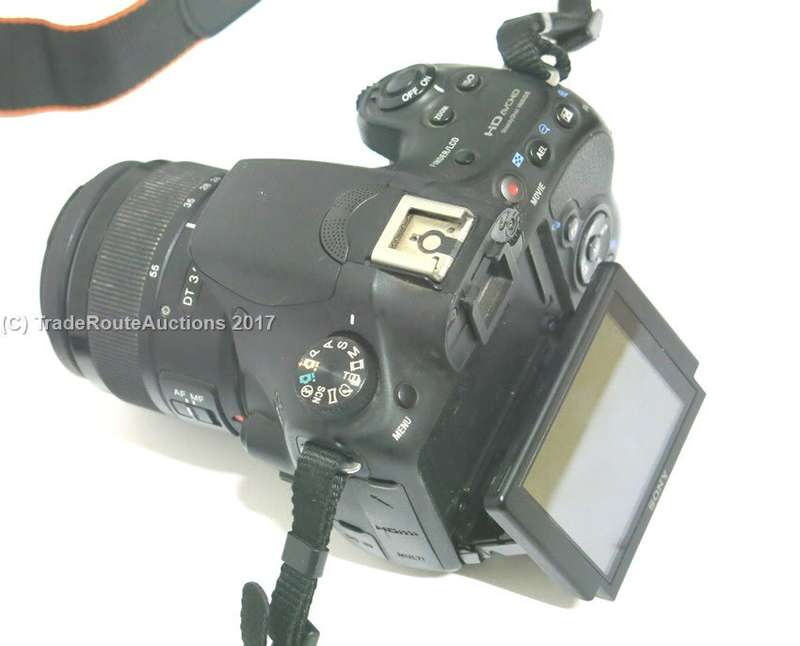 Sony SLT-A58 Digital SLR Kit with 18-55mm Zoom Lens, 20.1MP SLR Camera with 2.7Inch Tilt LCD
