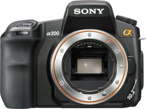 SONY ALPHA A200 DSLR PROFESSIONAL DIGITAL CAMERA BODY ONLY