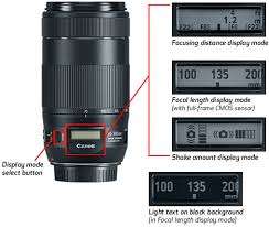 Canon EF 70-300mm f/4-5.6 IS II USM Lens with LCD Display for Canon DSLR Cameras
