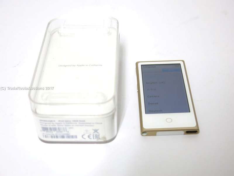 APPLE 16GB IPOD NANO - GOLD (7TH GENERATION, 2015 MODEL) | MKMX2QB