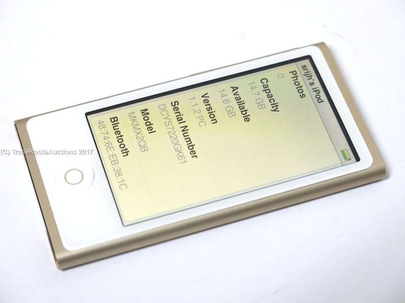 APPLE 16GB IPOD NANO - GOLD (7TH GENERATION, 2015 MODEL) | MKMX2QB