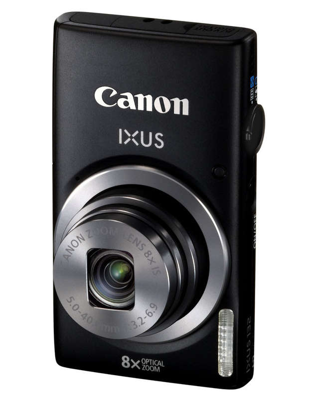 Canon IXUS 132 | 16 MP | 8x Optical Zoom | Black | Digital Camera