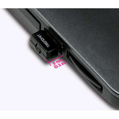 TRENDnet TEW-648UBM N150 Mini Wireless USB Adapter
