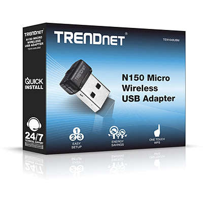 TRENDnet TEW-648UBM N150 Mini Wireless USB Adapter