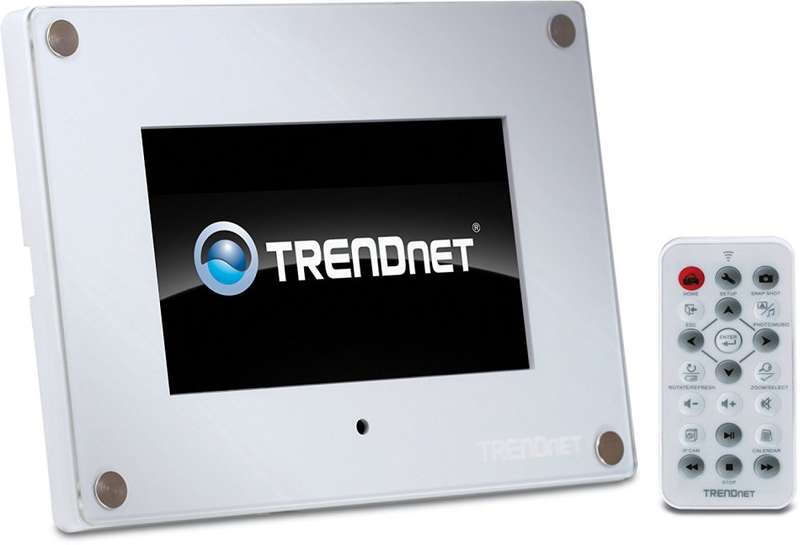 TRENDnet 7-Inch Wireless Internet Surveillance Camera and Photo Monitor, TV-M7