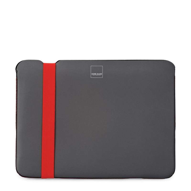 Acme Made - Skinny Sleeve for 12` Macbook  (Grey Poppy Orange)