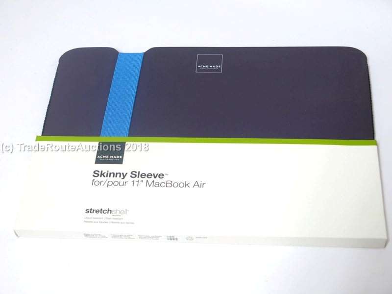 Acme Made - Skinny Sleeve for 11` Macbook Air or Tablets (Purple Blue)