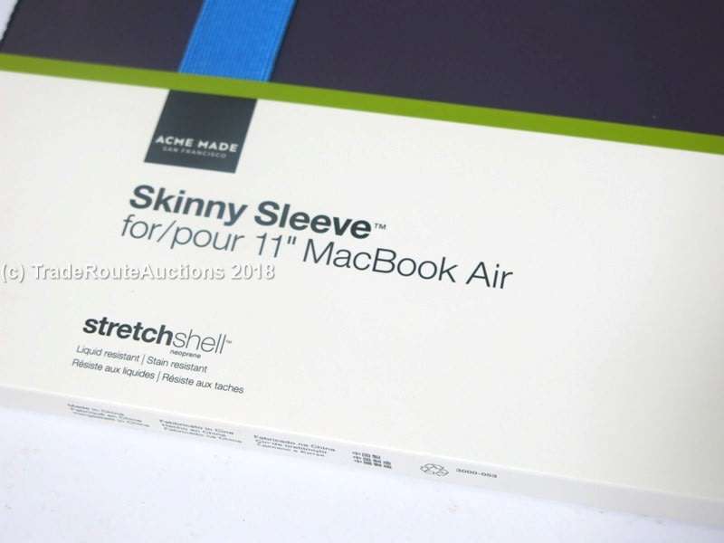 Acme Made - Skinny Sleeve for 11` Macbook Air or Tablets (Purple Blue)