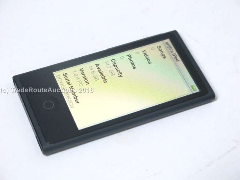APPLE 16GB IPOD NANO - BLACK (7TH GENERATION) | MD481QB