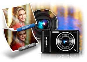 Samsung ST66 Compact Digital Camera - Black (16.1MP, 5x Optical Zoom) 2.7 inch LCD
