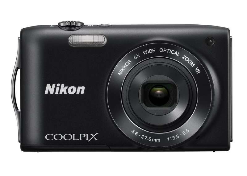Nikon Coolpix S3300 16MP Digital Camera with 6x Optical Zoom 2.7inch LCD
