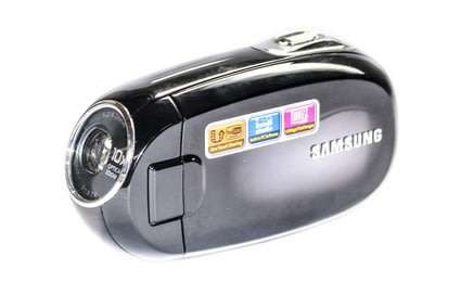 Samsung SMX-C20BP Ultra Compact Camcorder (10x Optical, 2.7 LCD)