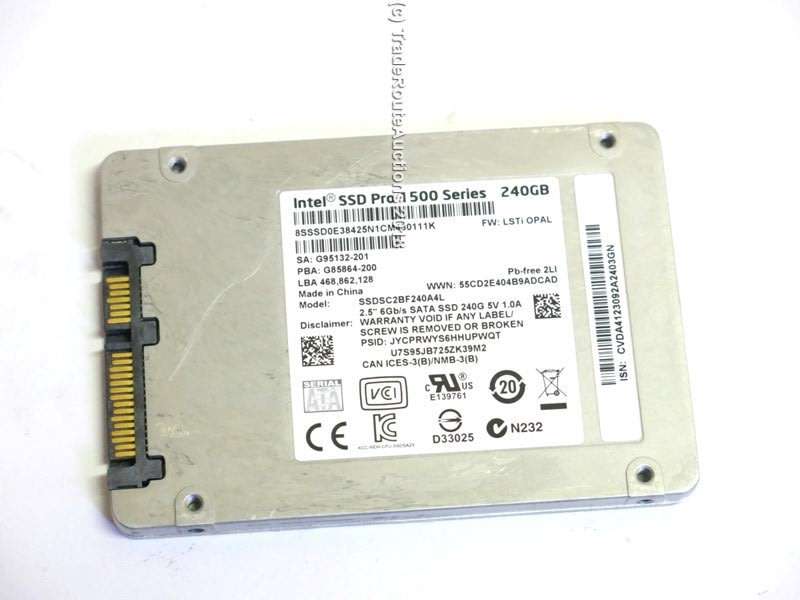 Intel SSD (Solid State Drive) 240GB Hard Drive 2.5" 7mm Intel Pro 2500 00JT025