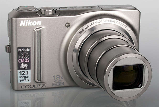 Nikon COOLPIX S9100 12.1 MP CMOS Digital Camera with 18x NIKKOR ED Wide-Angle Optical Zoom Lens