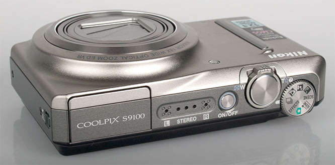 Nikon COOLPIX S9100 12.1 MP CMOS Digital Camera with 18x NIKKOR ED Wide-Angle Optical Zoom Lens