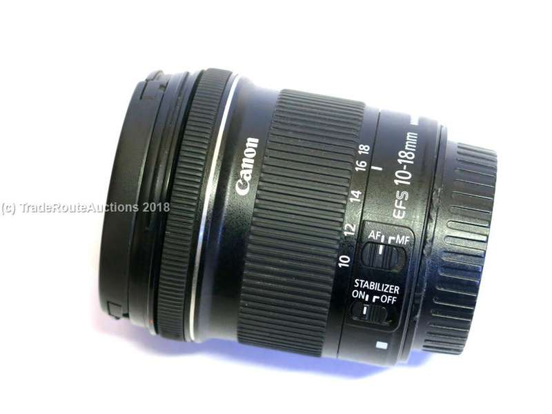 Canon EF-S 10-18mm f/4.5-5.6 IS (Image Stabilizer) STM Zoom Lens for Canon DSLR Cameras