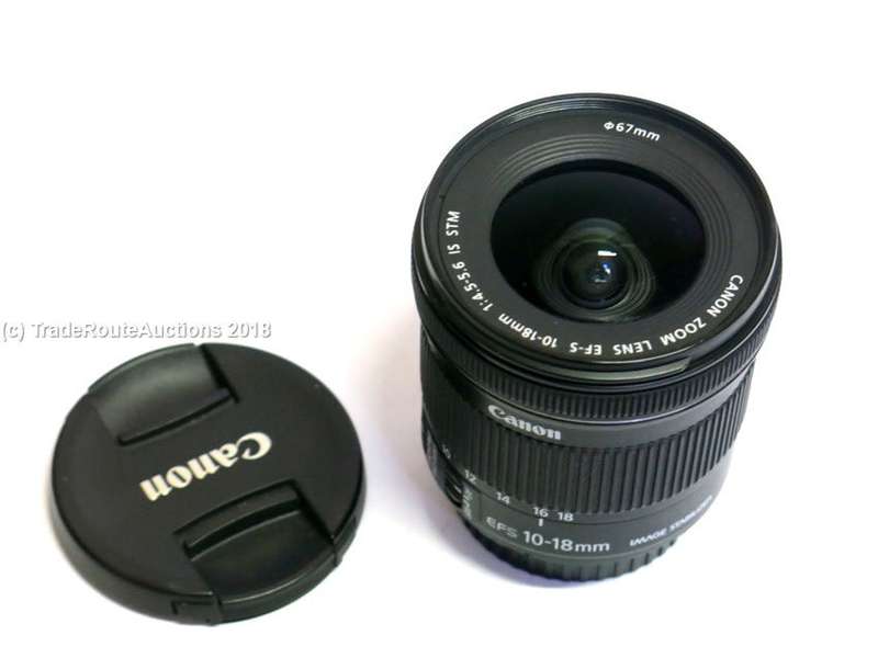 Canon EF-S 10-18mm f/4.5-5.6 IS (Image Stabilizer) STM Zoom Lens for Canon DSLR Cameras