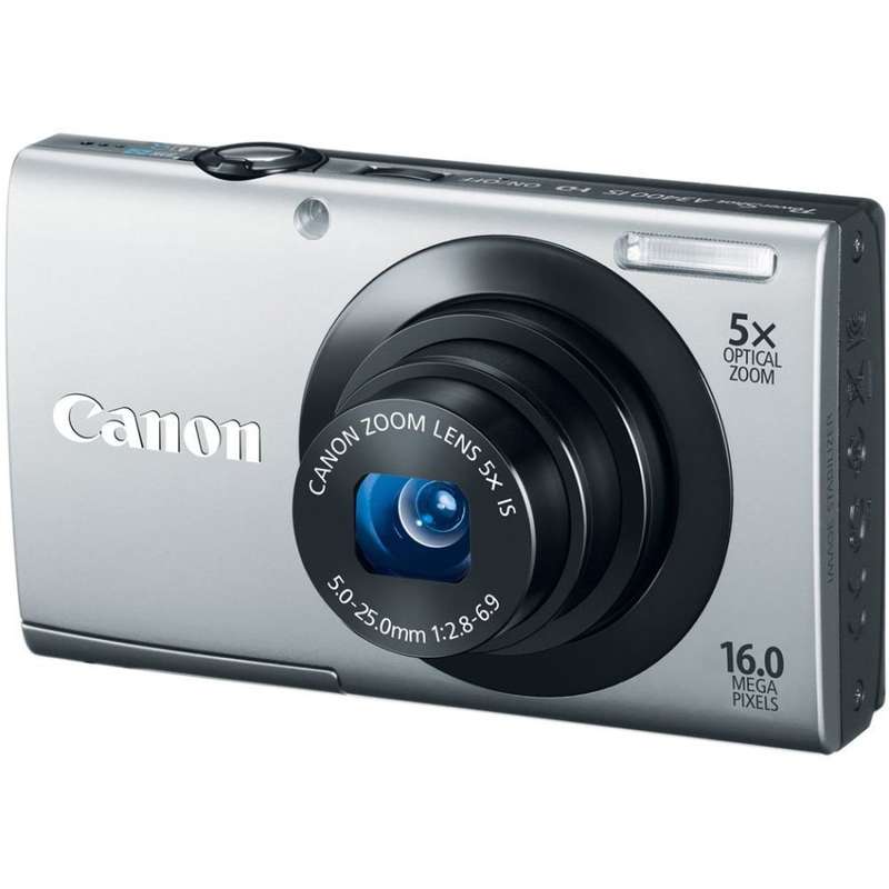 Canon PowerShot A3400 IS 16.0 MP Digital Camera with 5x Optical IS Zoom