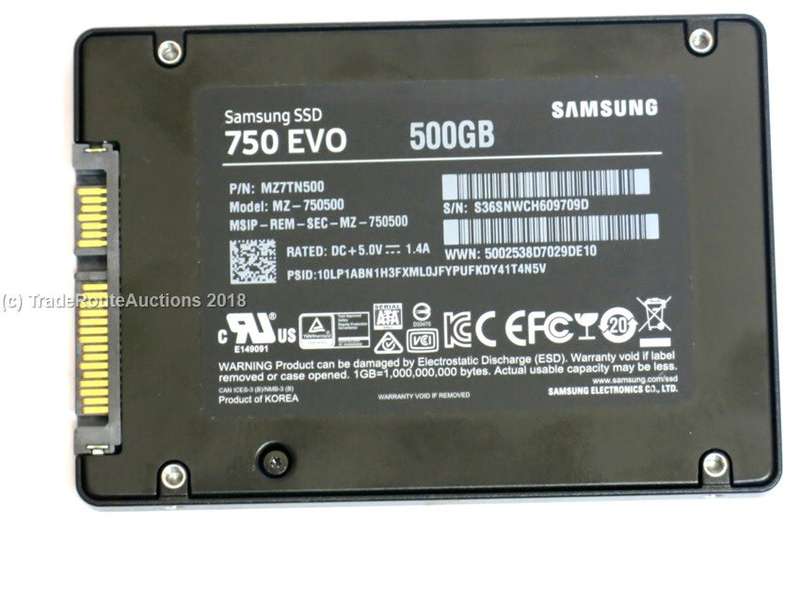 SAMSUNG SSD 750 EVO - 500GB SSD - SOLID STATE DRIVE - MZ7TN500