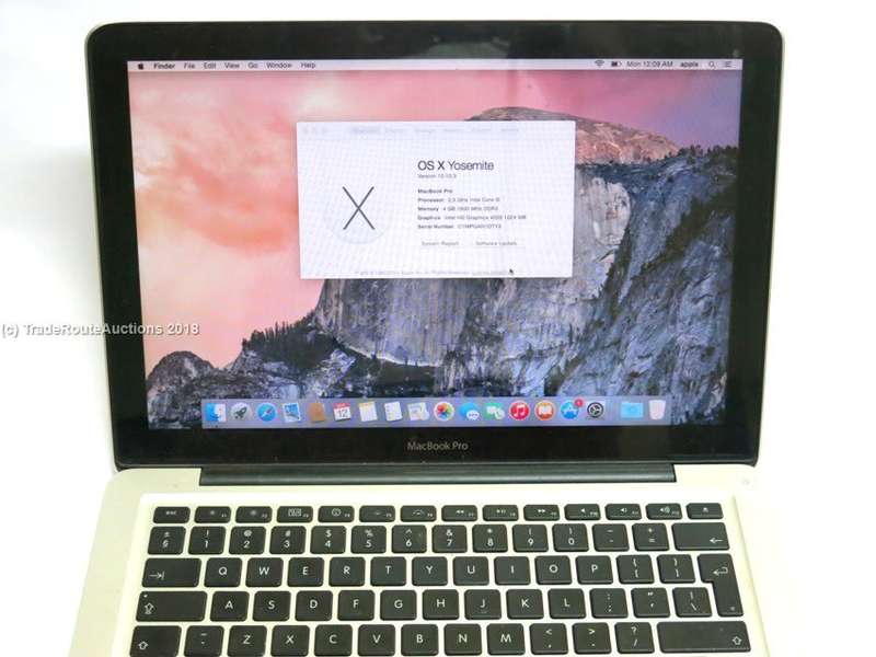 MacBook Pro 13.3-inch | Core i5 2.5GHz | 4GB DDR3 RAM | 500GB HDD | MD101 | INTEL HD GRAPHICS