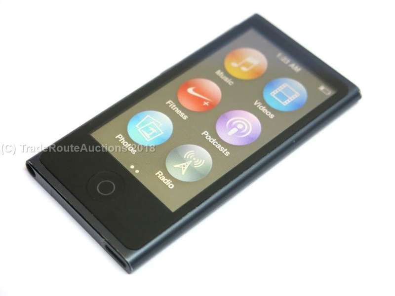 APPLE 16GB IPOD NANO - BLACK (7TH GENERATION) | MD481QB