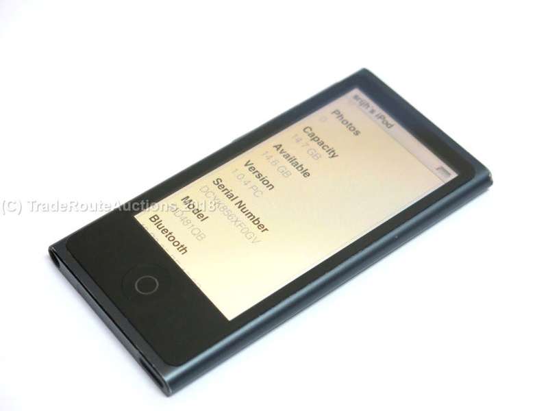 APPLE 16GB IPOD NANO - BLACK (7TH GENERATION) | MD481QB
