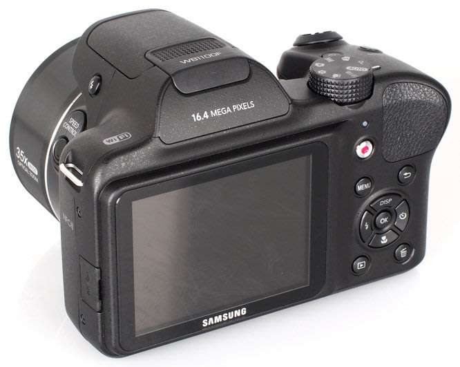 Samsung WB1100F 16.2MP CCD Smart WiFi & NFC Digital Camera with 35x Optical Zoom, 3.0" LCD