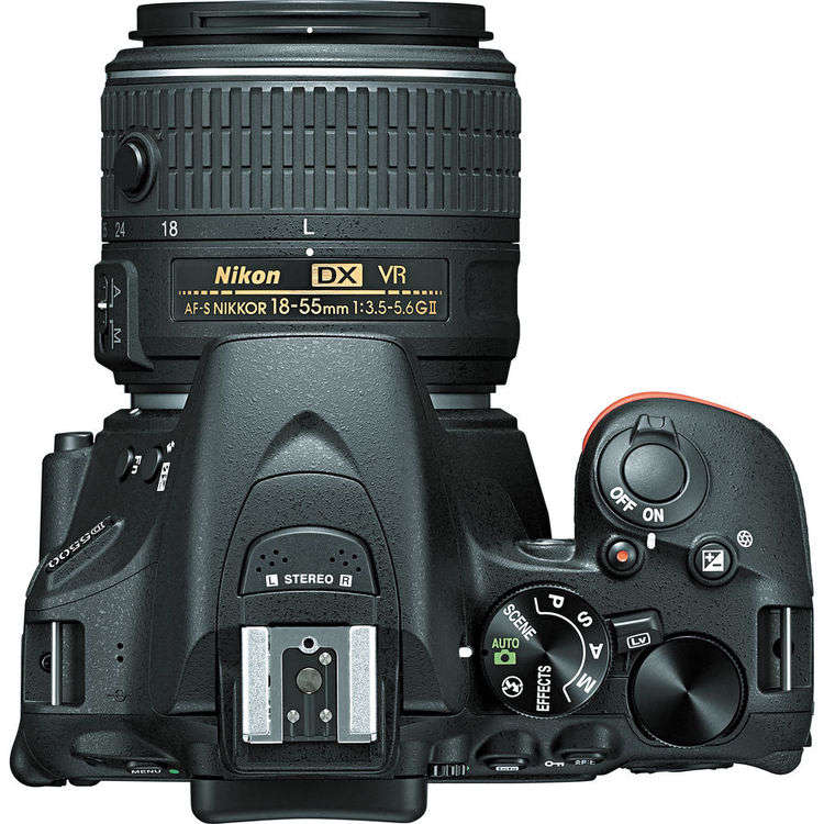 NIKON D5500 DSLR CAMERA BODY plus Nikon AF-s Zoom Nikkor 18-55mm VR ii Lens Kit