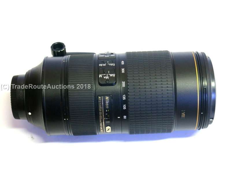 Nikon AF-S NIKKOR 80-400mm f4.5-5.6G ED N VR Zoom Lens for Nikon Digital SLR Cameras