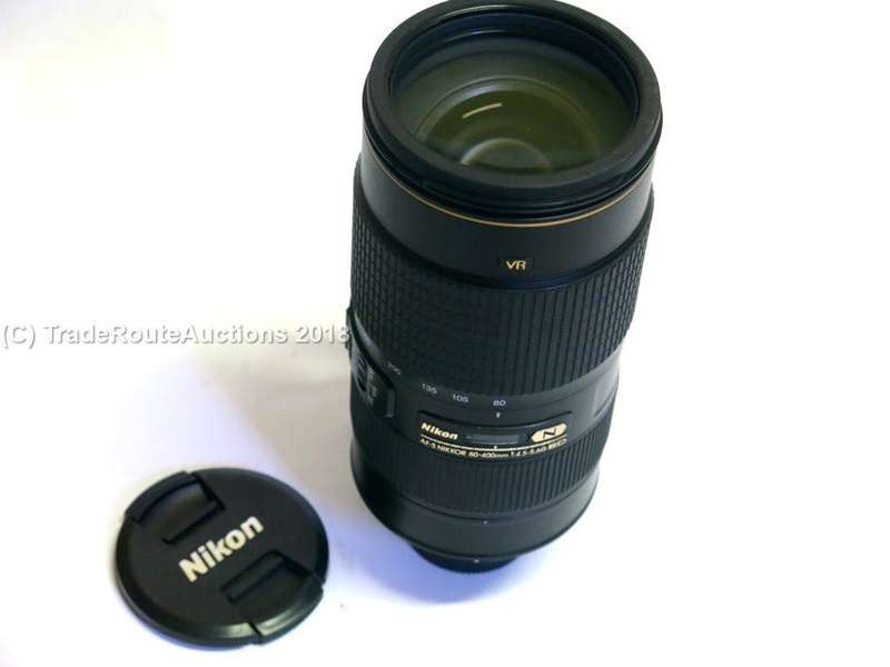 Nikon AF-S NIKKOR 80-400mm f4.5-5.6G ED N VR Zoom Lens for Nikon Digital SLR Cameras