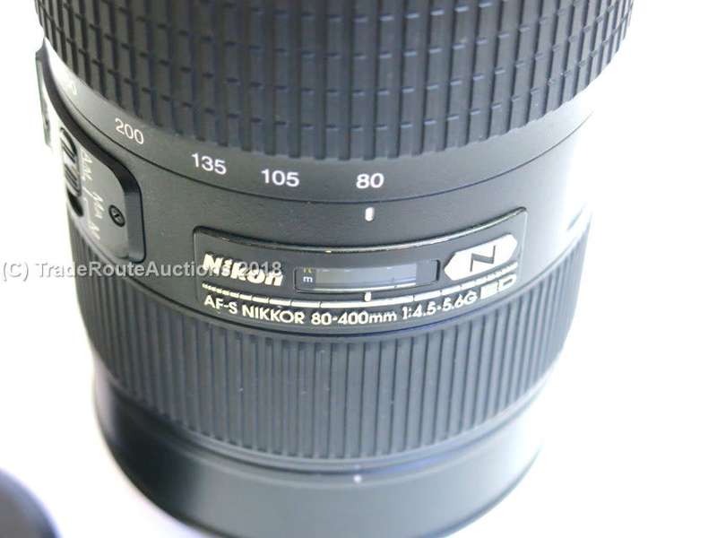 Nikon AF-S NIKKOR 80-400mm f4.5-5.6G ED N VR Zoom Lens for Nikon Digital SLR Cameras
