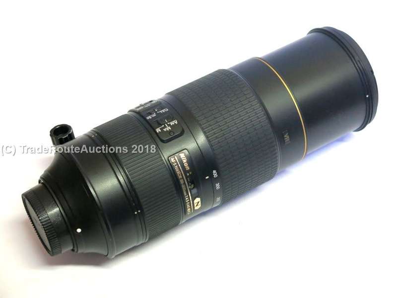 Nikon AF-S NIKKOR 80-400mm f4.5-5.6G ED N VR Zoom Lens for Nikon Digital SLR Cameras