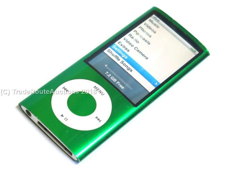 Apple iPod Nano 4th generation 8GB | A1320 | MC040 | GREEN | CAMERA