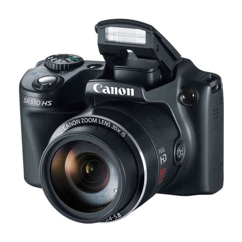 Canon PowerShot SX510 HS 12.1 MP Digital Camera | WiFi | 30x Optical Zoom & 1080p Full-HD Video