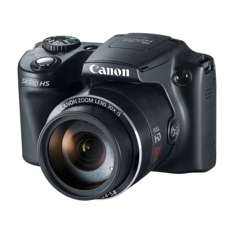 Canon PowerShot SX510 HS 12.1 MP Digital Camera | WiFi | 30x Optical Zoom & 1080p Full-HD Video