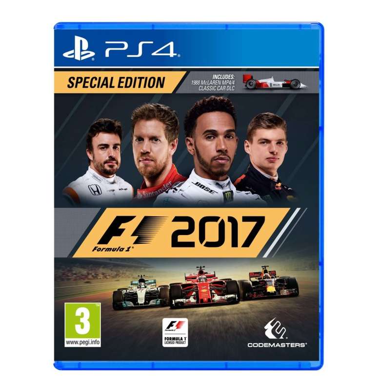 F1 2017  - PlayStation 4 - (PS4 Game)