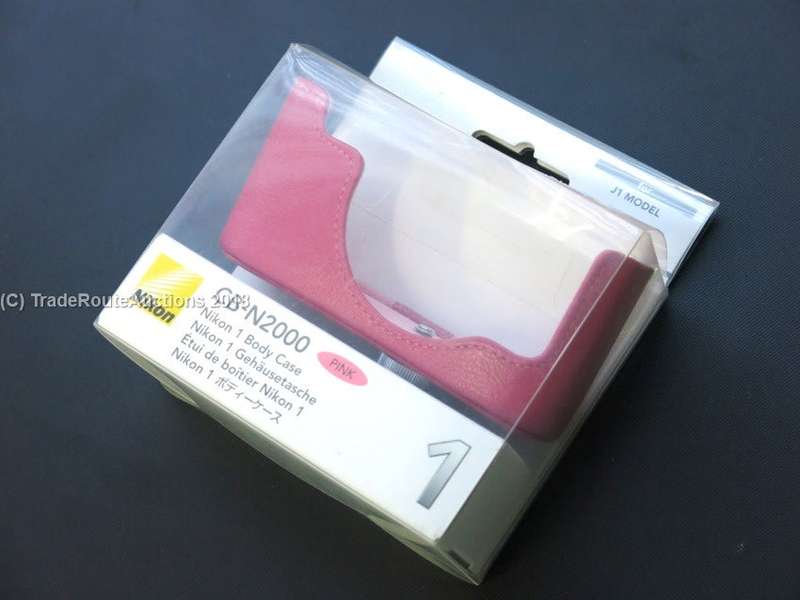 NIKON 1 CB-N2000 (Pink) Leather Body Case