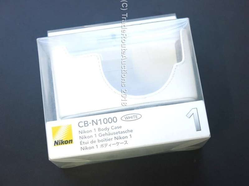 NIKON 1 CB-N1000 (White) Leather Body Case