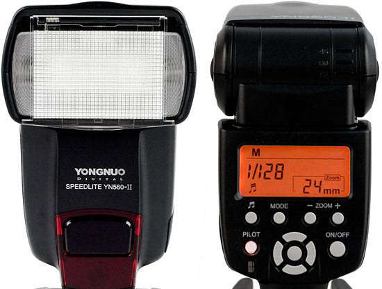 Yongnuo YN560-II Flash Speedlite for Canon Nikon Pentax Olympus