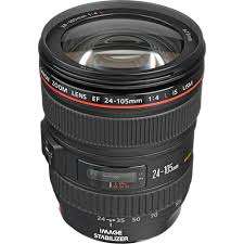 CANON EF 24-105mm F4L IS USM IMAGE STABILIZER ULTRASONIC ZOOM Lens for CANON Digital SLR Cameras