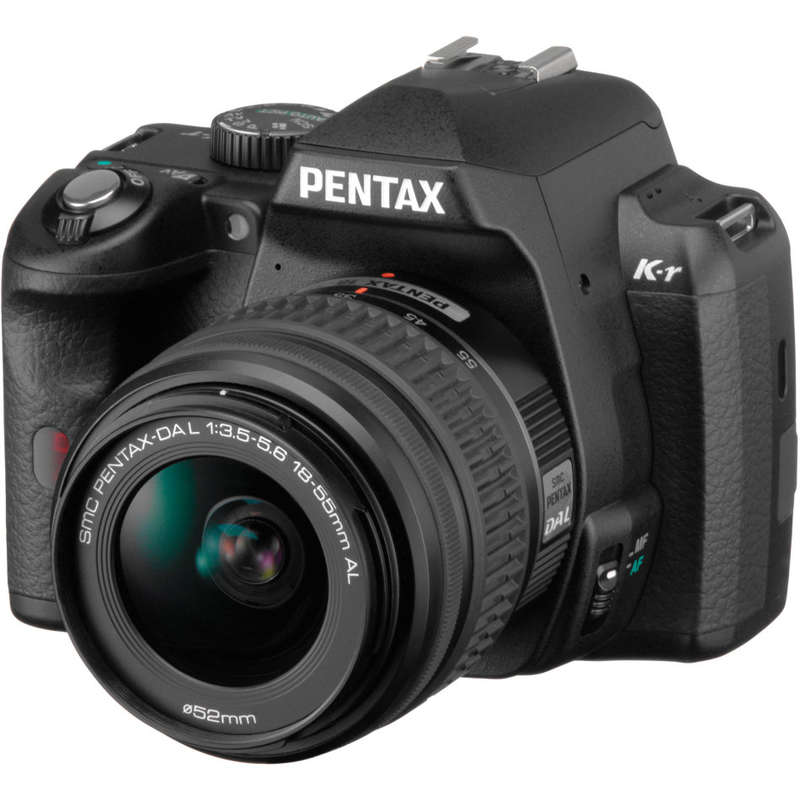 Pentax K-r 12.4 MP Digital SLR Camera with 3.0-Inch LCD and 18-55mm f/3.5-5.6 Lens