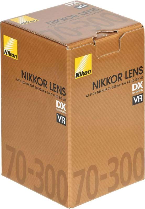 Nikon AF-P DX NIKKOR 70-300mm f/4.5-6.3G ED VR Lens for Nikon DSLR Cameras