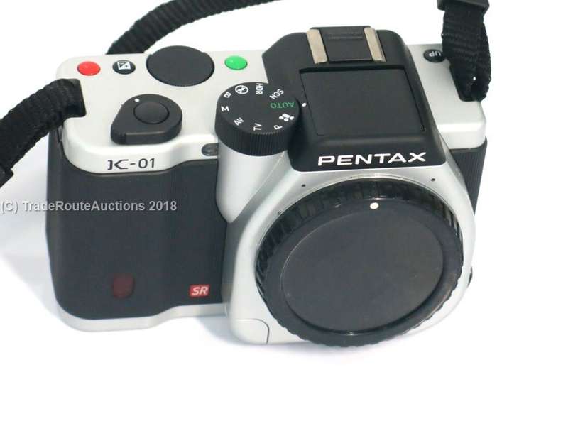 Pentax Mirrorless Body Design Compatible with Pentax K Mount Lenses K-01 Body 16MP