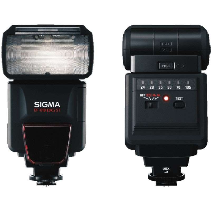 Sigma EF-610 DG ST EO-ETTL ii Flash For Canon DSLR cameras