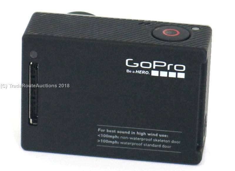 GoPro Hero4 Black | Wi-Fi | Bluetooth | CHDHX-401 | Comes with Battery & USB Cable