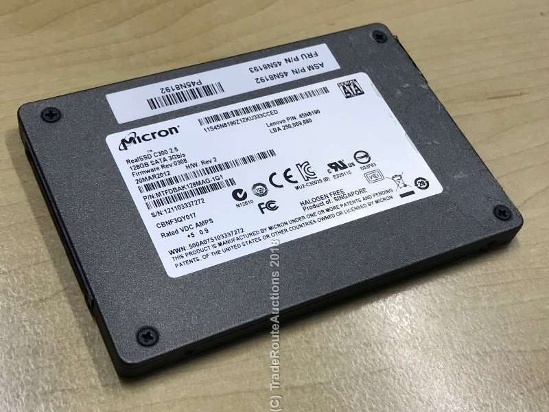 Micron RealSSD C300 SSD (Solid State Drive) 128GB 2.5" - For Laptops