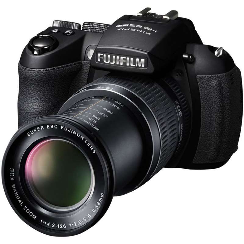 FujiFilm Finepix HS25 EXR Digital Camera 16 Megapixels 30X Optical Zoom 7.6 cm LCD