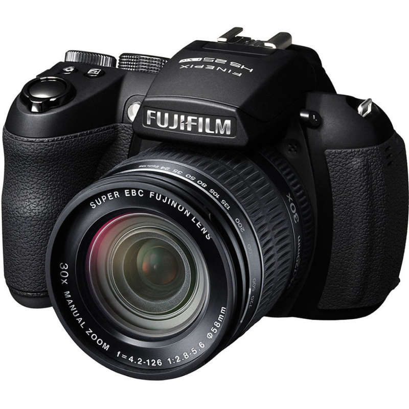 FujiFilm Finepix HS25 EXR Digital Camera 16 Megapixels 30X Optical Zoom 7.6 cm LCD