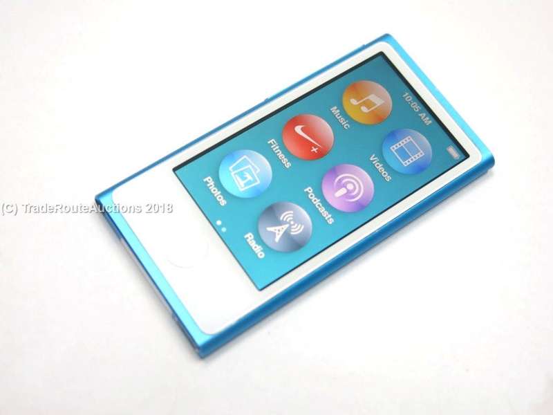 Apple iPod nano 7th Generation (16 GB) A1446 BLUE MD477QB