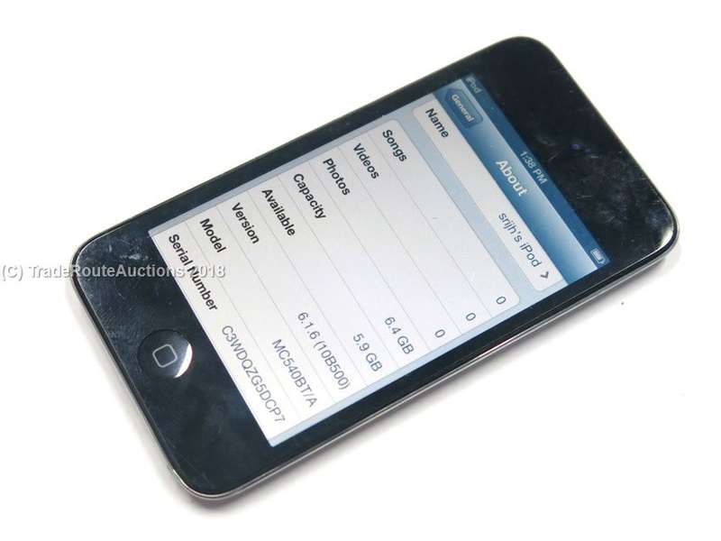 Apple iPod Touch 4th Generation Black | 8GB Retina Display | MC540BT/A | A1367
